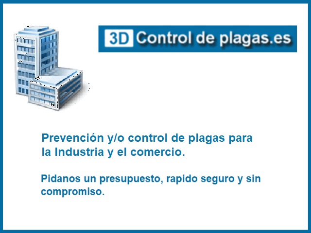 Promocion control de plagas Industria y comercio 2022