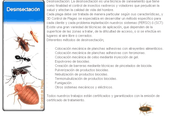 Desinsectación